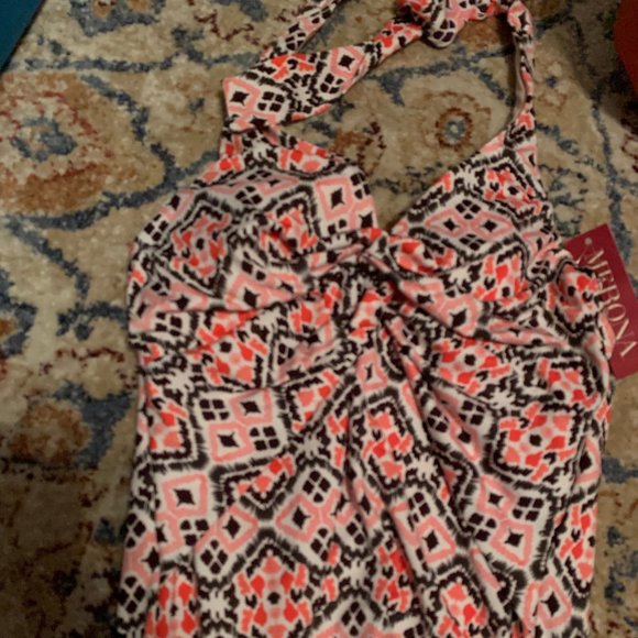 NWT MERONA ONE-PIECE PADDED BRA SWIMSUIT SZ SP - Picture 2 of 5